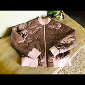 Lululemon Reversible Puffer Jacket Blush Rose 10